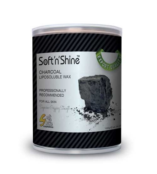 Soft n Shine Charcoal Soft Wax (Tin Pack) 800gm
